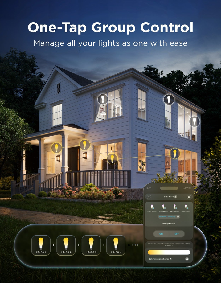Govee Smart Edison Light Bulb E27